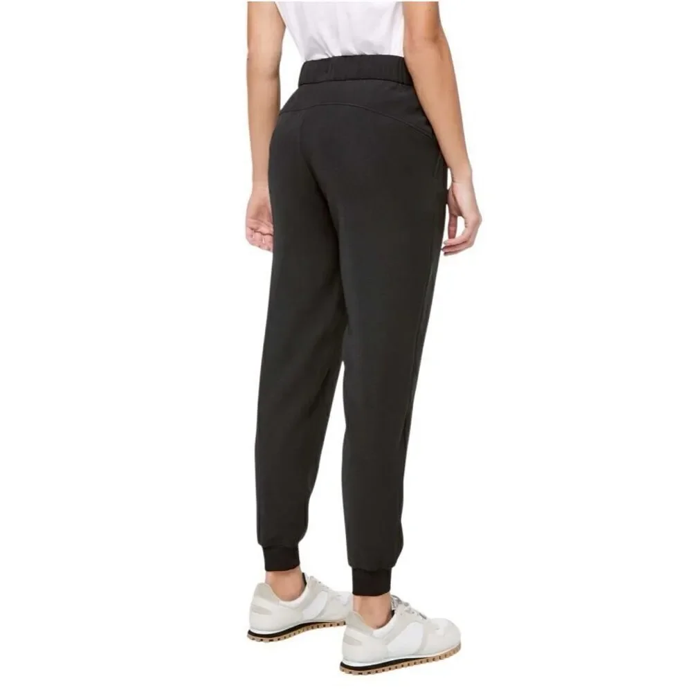 Lululemon On The Fly Jogger Pant Black Size 10 Stretch